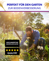 Reisspelzen Asche 11L - Bodenverbesserung für Setzlinge, Saatgut, Pflanzen & Wurzeln - Handverarbeitet in Bali (Indonesien) & Thailand